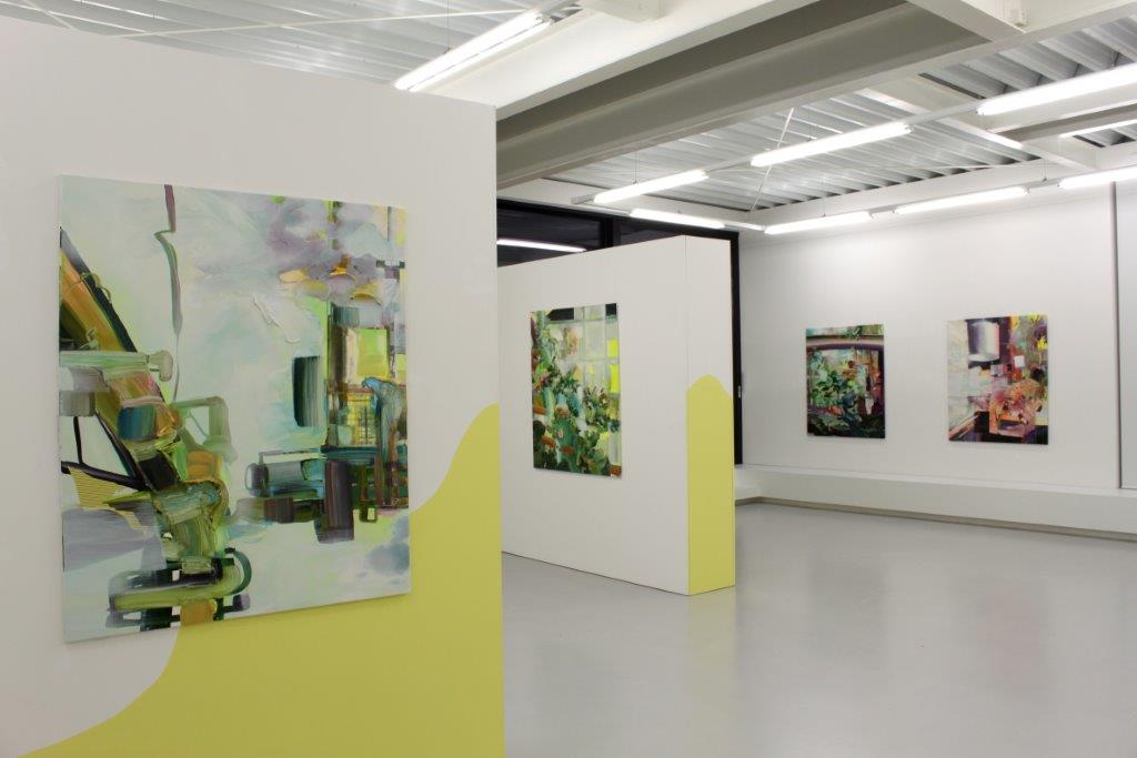 Yvette Gellis, Beyond all Scope of Sense, Ausstellungsansicht Brunnhofer Galerie, 2016