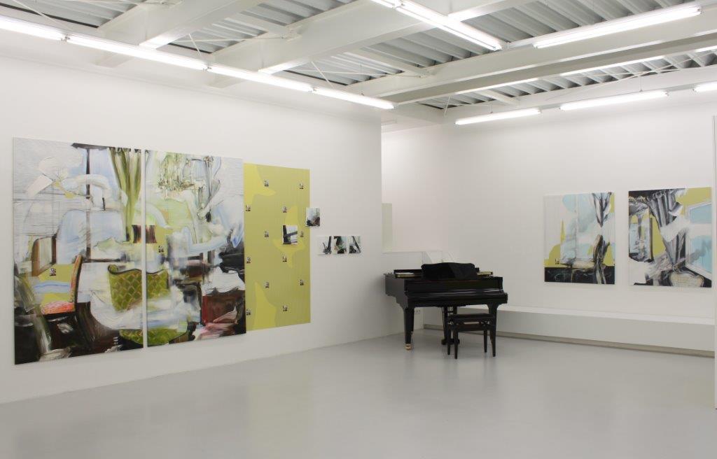 Yvette Gellis, Beyond all Scope of Sense, Ausstellungsansicht Brunnhofer Galerie, 2016