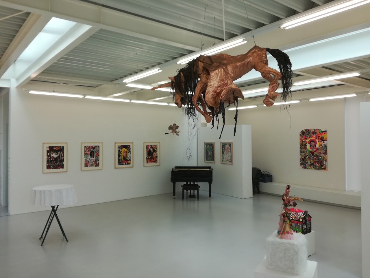 Oliver Kropf, Ausstellungsanischt, Brunnhofer Galerie, 2017