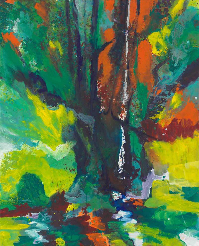 Wandel (3), 2021, WVZ 2827, Acryl/ Leinwand, 160 x 130 cm