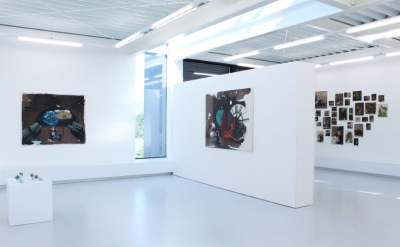 INDRA., BLACKBIRDS ON A RAINBOWGREY DAY, Ausstellungsansicht Brunnhofer Galerie 