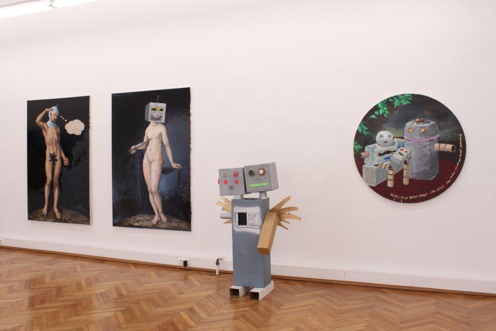 Katharina Karner, K.U.R., Ausstellungsansicht Brunnhofer Galerie, 2012