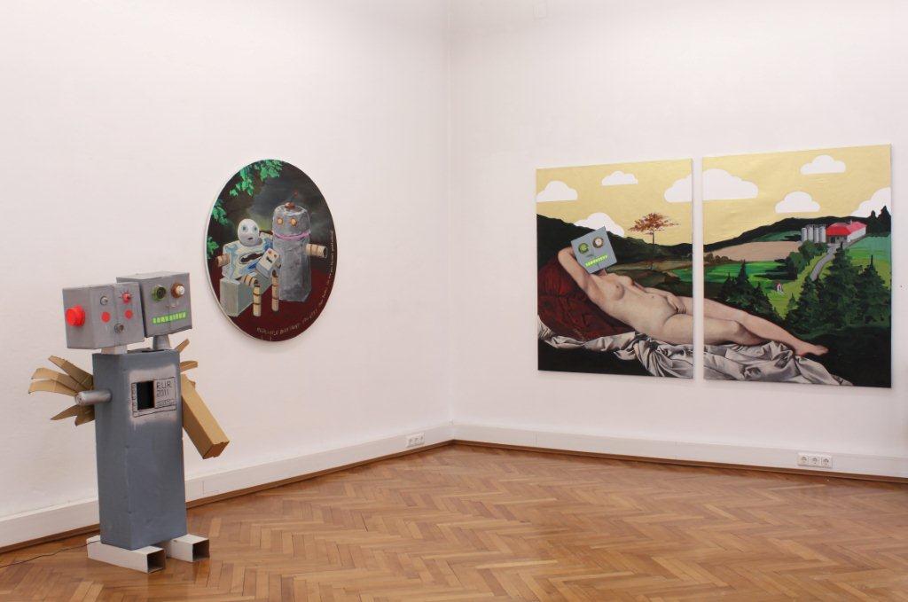 Katharina Karner, K.U.R., Ausstellungsansicht Brunnhofer Galerie, 2012