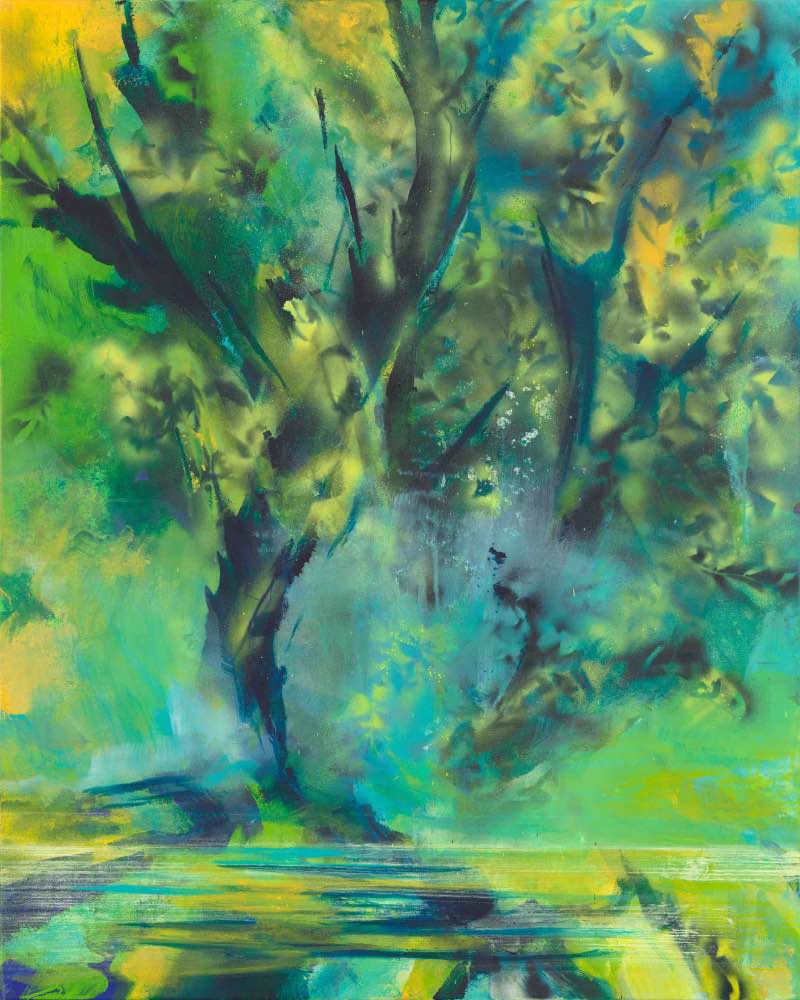 Wurzeln des Lebens I, 2021, WVZ 2815, Acryl/ Leinwand, 150 x 120 cm