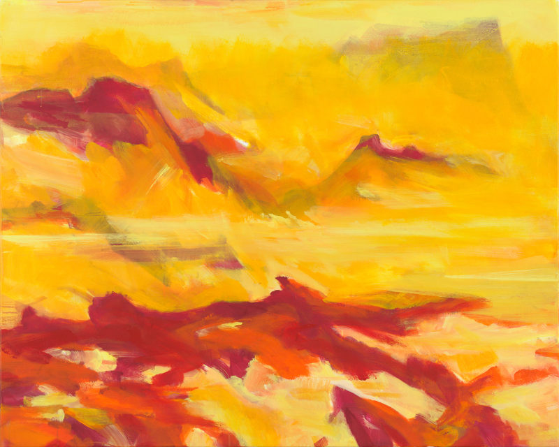 Promised Land II, 2023, WVZ 2894, Acryl/ Leinwand, 120 x 150 cm
