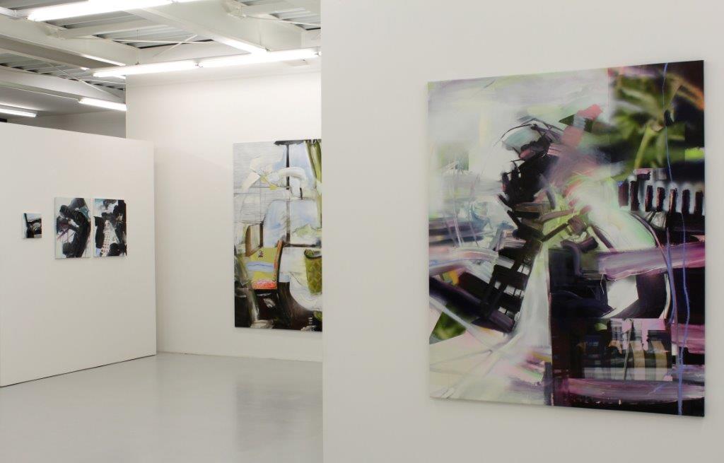 Yvette Gellis, Beyond all Scope of Sense, Ausstellungsansicht Brunnhofer Galerie, 2016