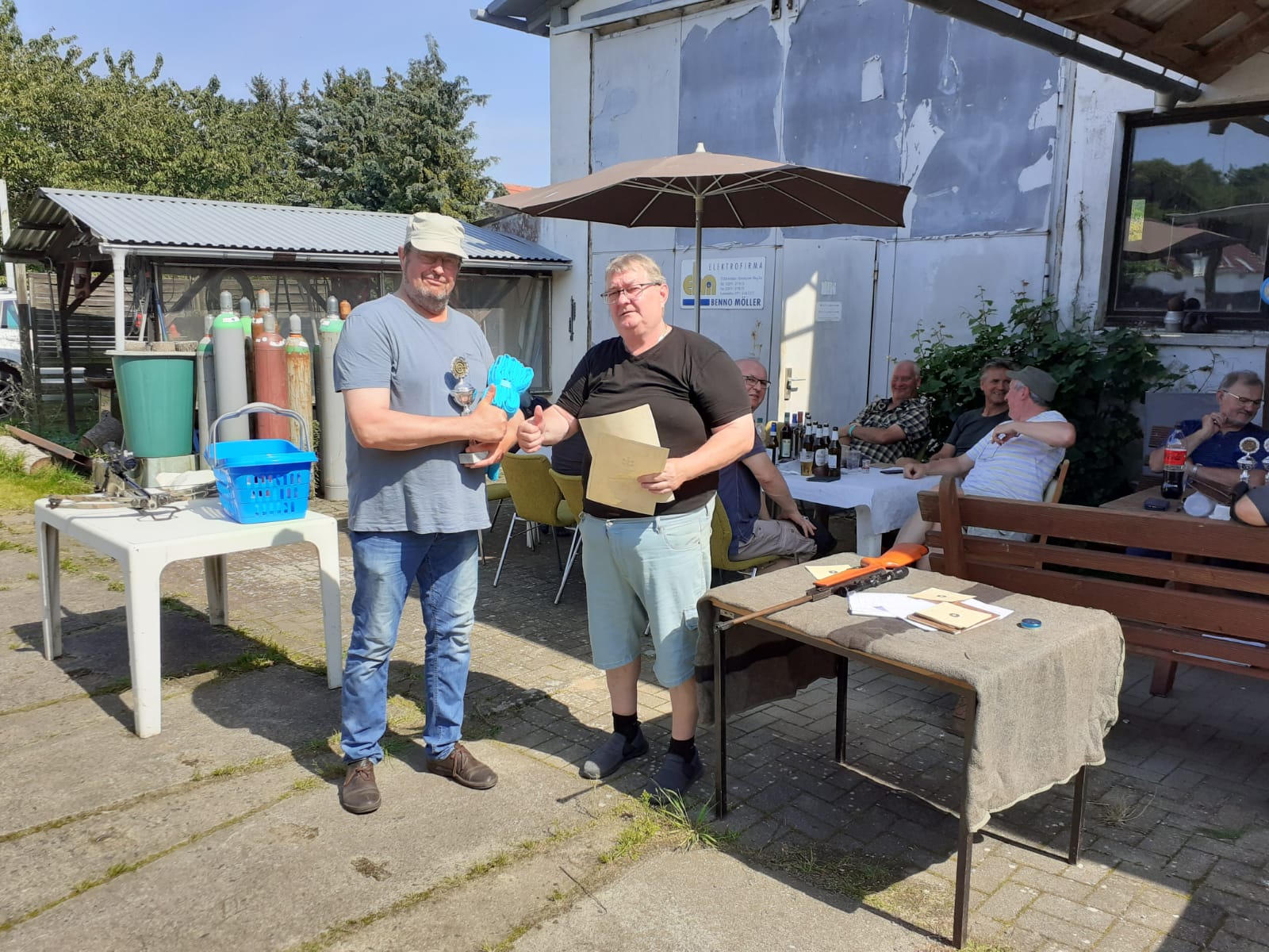 1. Platz für Gerd!