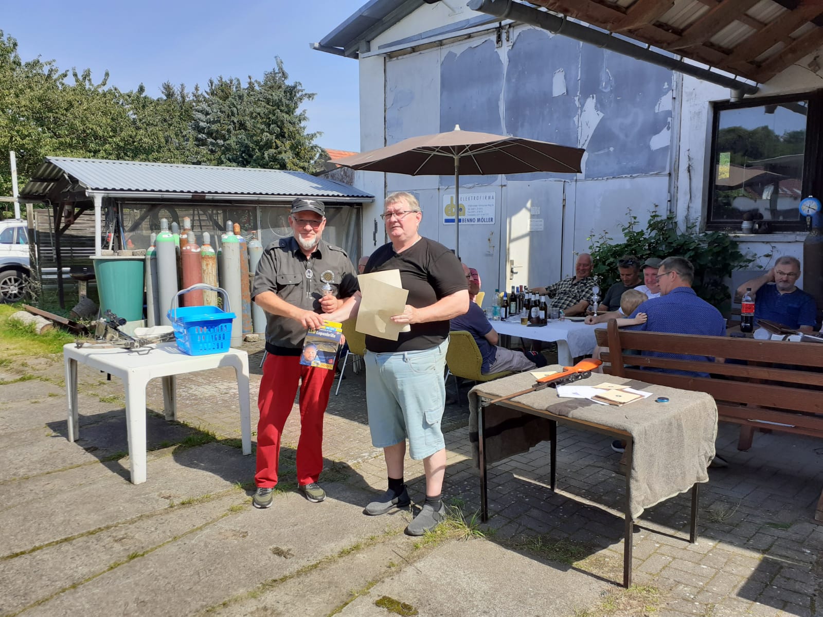 Benno ist mit dem 3. Platz auch zufrieden