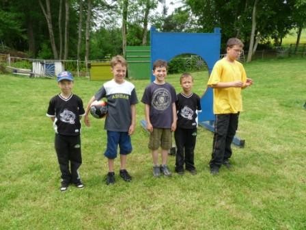 Kindermannschaft Himmelfahrt 2009 Zielschießen