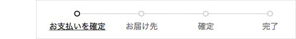 注文完了までの手順