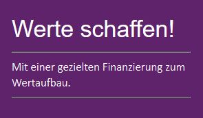 FINANZIEREN