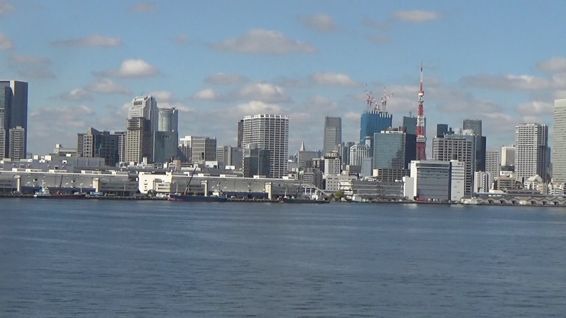 北側風景、東京タワーあり