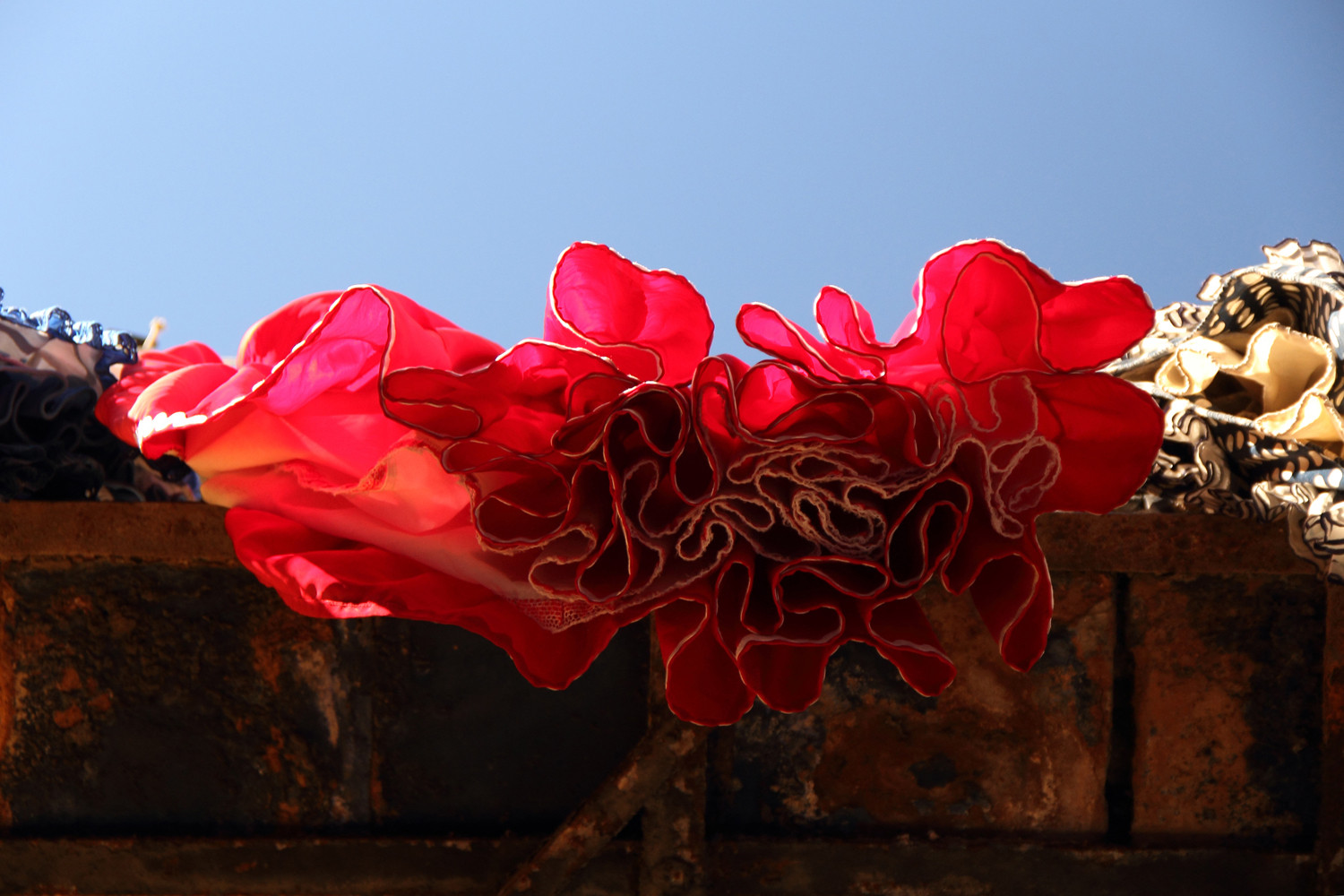 "Red Flamenco Dress" - Street scene Malaga City - VH05540