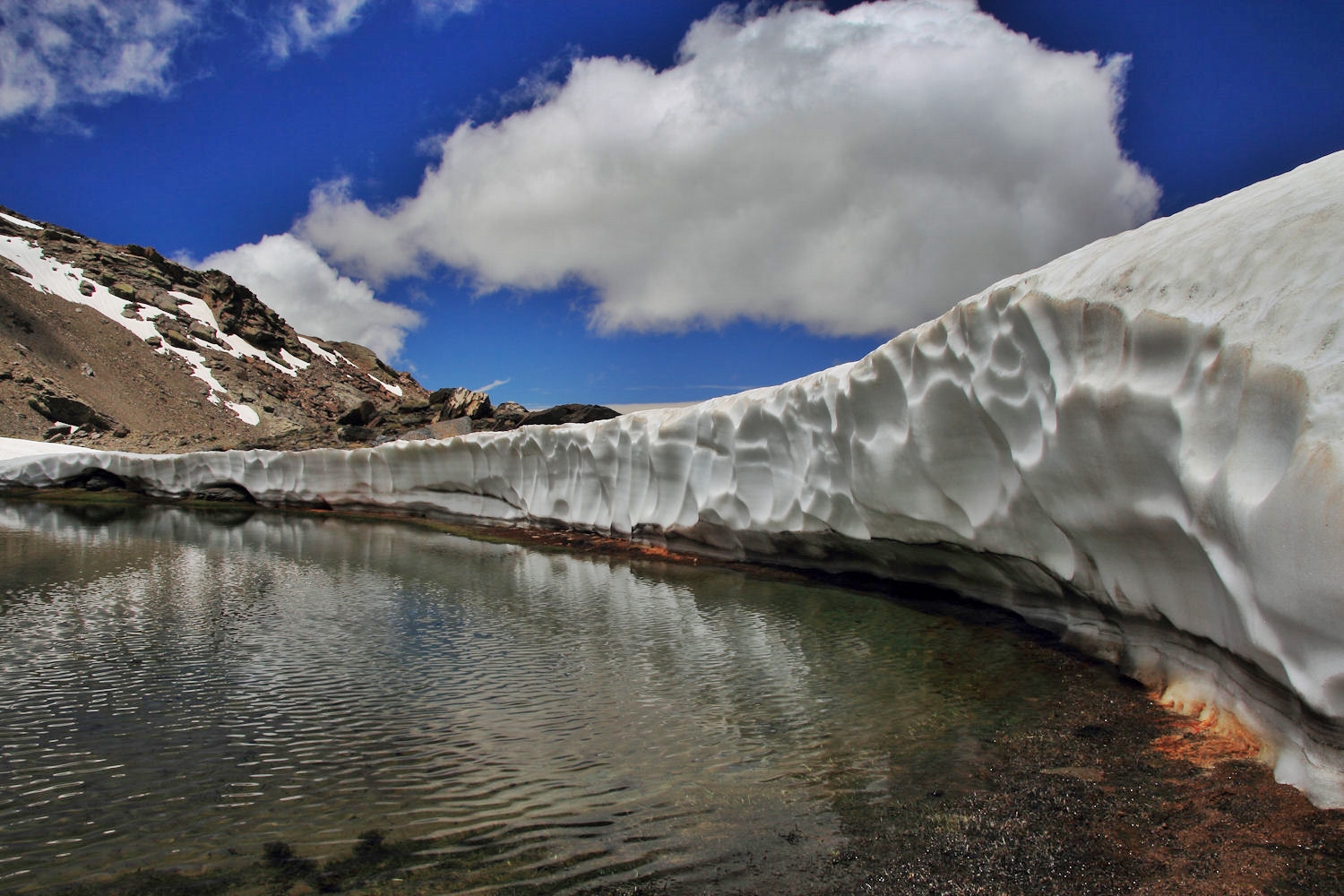 "The Snow Wall" - PN Sierra Nevada - DF09698