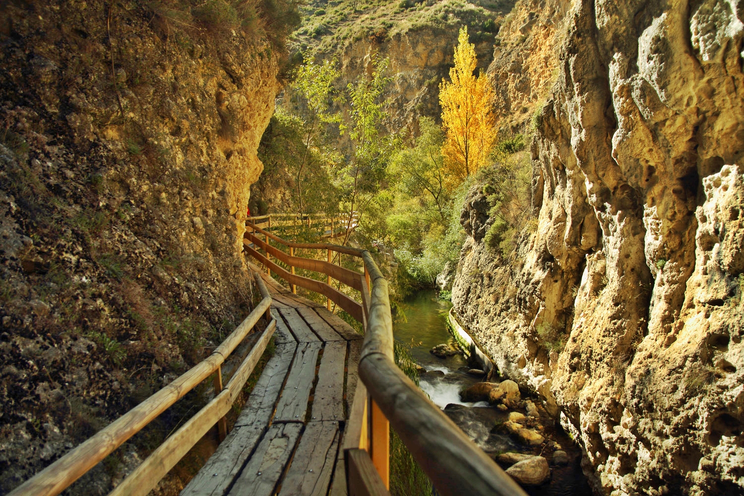 "Pasarela Colgante Castril" - Castril, Granada - B03731