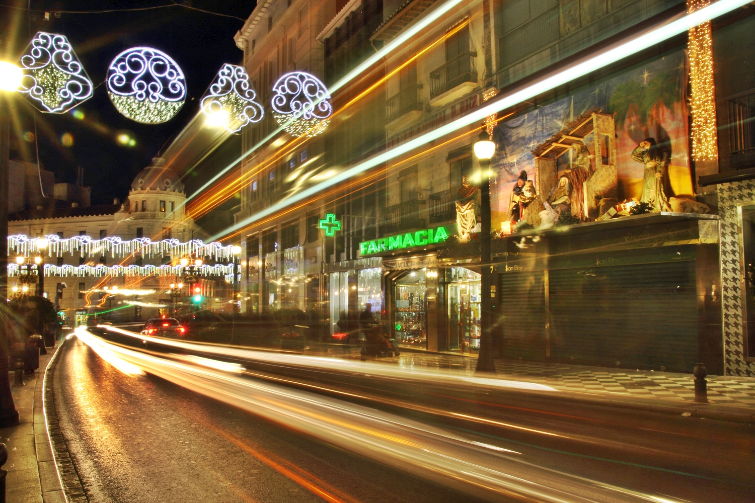 "Chrismas Lights" - Gran Via, Granada - FL05195