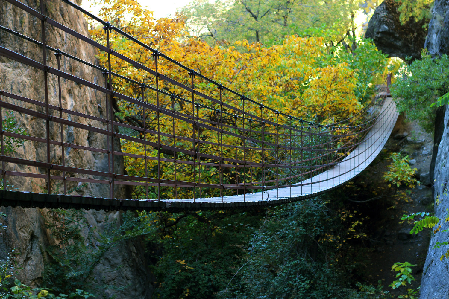 "The Suspension Brdige II" - Rio Monachil, Granada - B08492