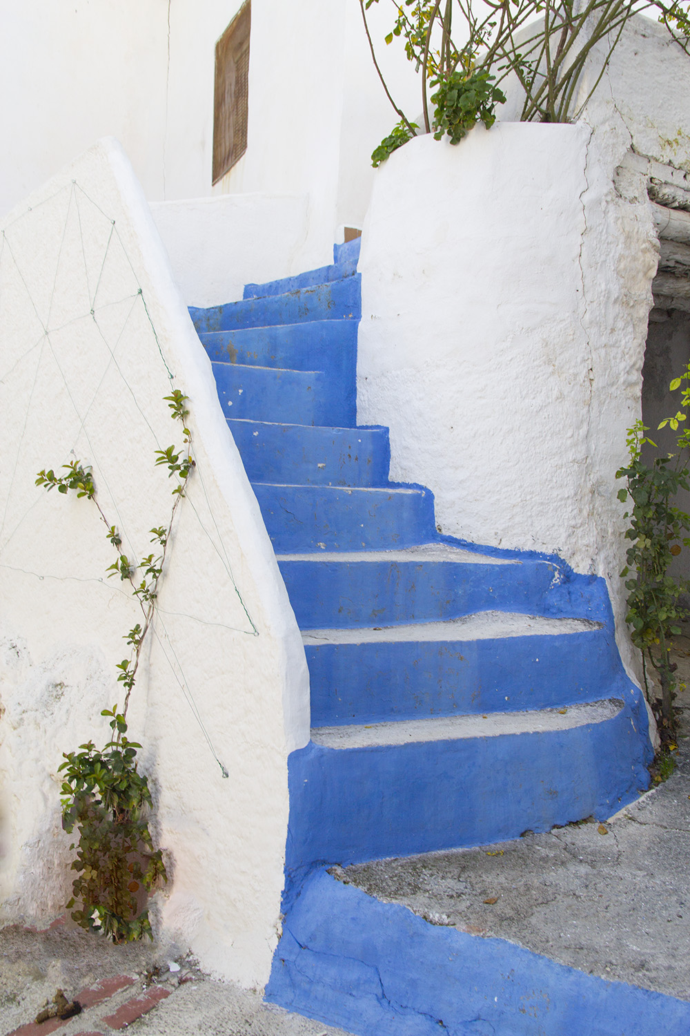 "The Blue Stairs" - Guajar Alto, Granada - V00032