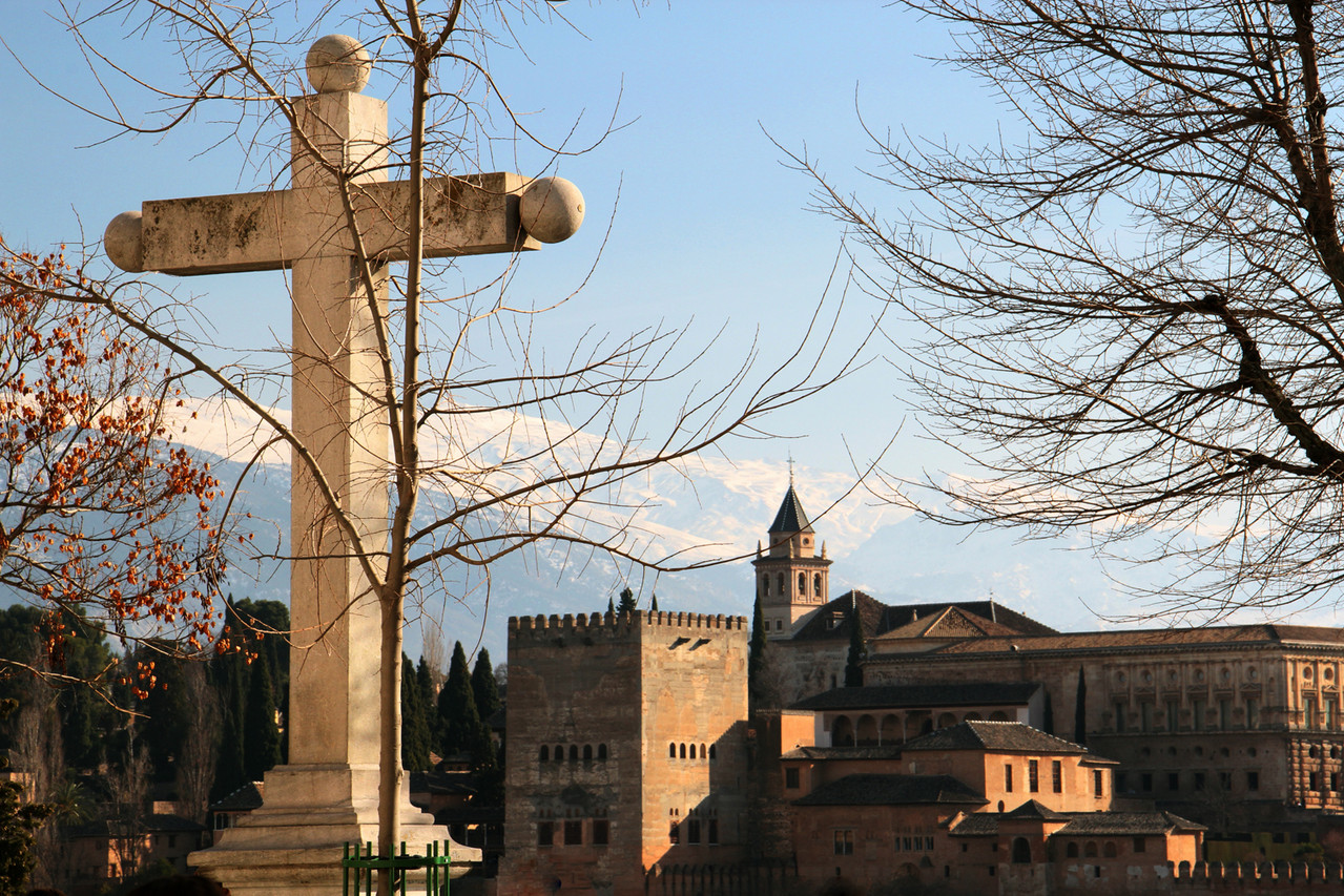 "View on Alhambra from San Nicolas" - Granada - ALH00062