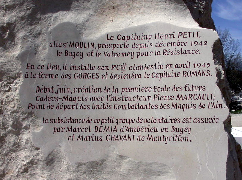 Inscription sur la stèle des Pézières [Aranc]