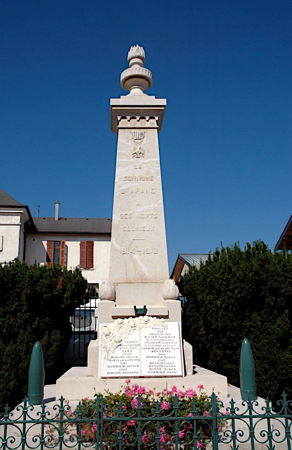 Monument aux Mort d'Aranc