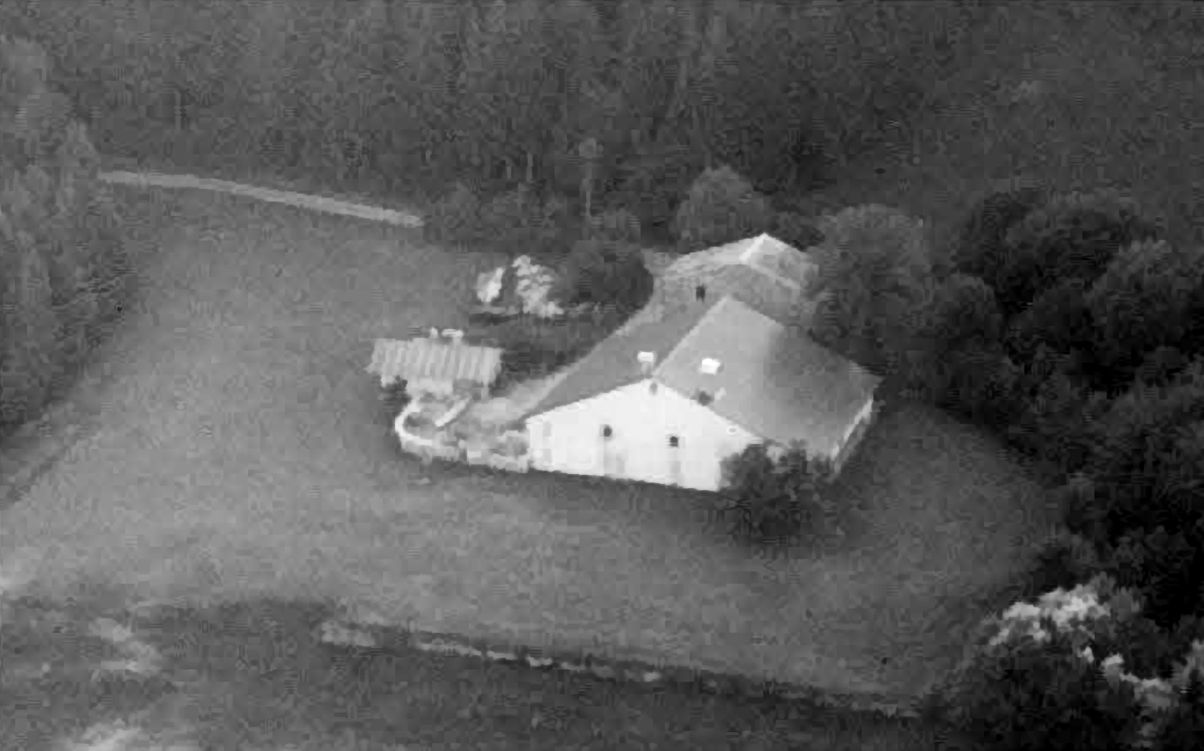 La ferme du Molard [Brénod]. Après l'évacuation des baraquement du Chantier de la Jeunesse, ceux-ci seront occupés par le maquis et détruits par la Wehrmacht le 6 Février 1944
