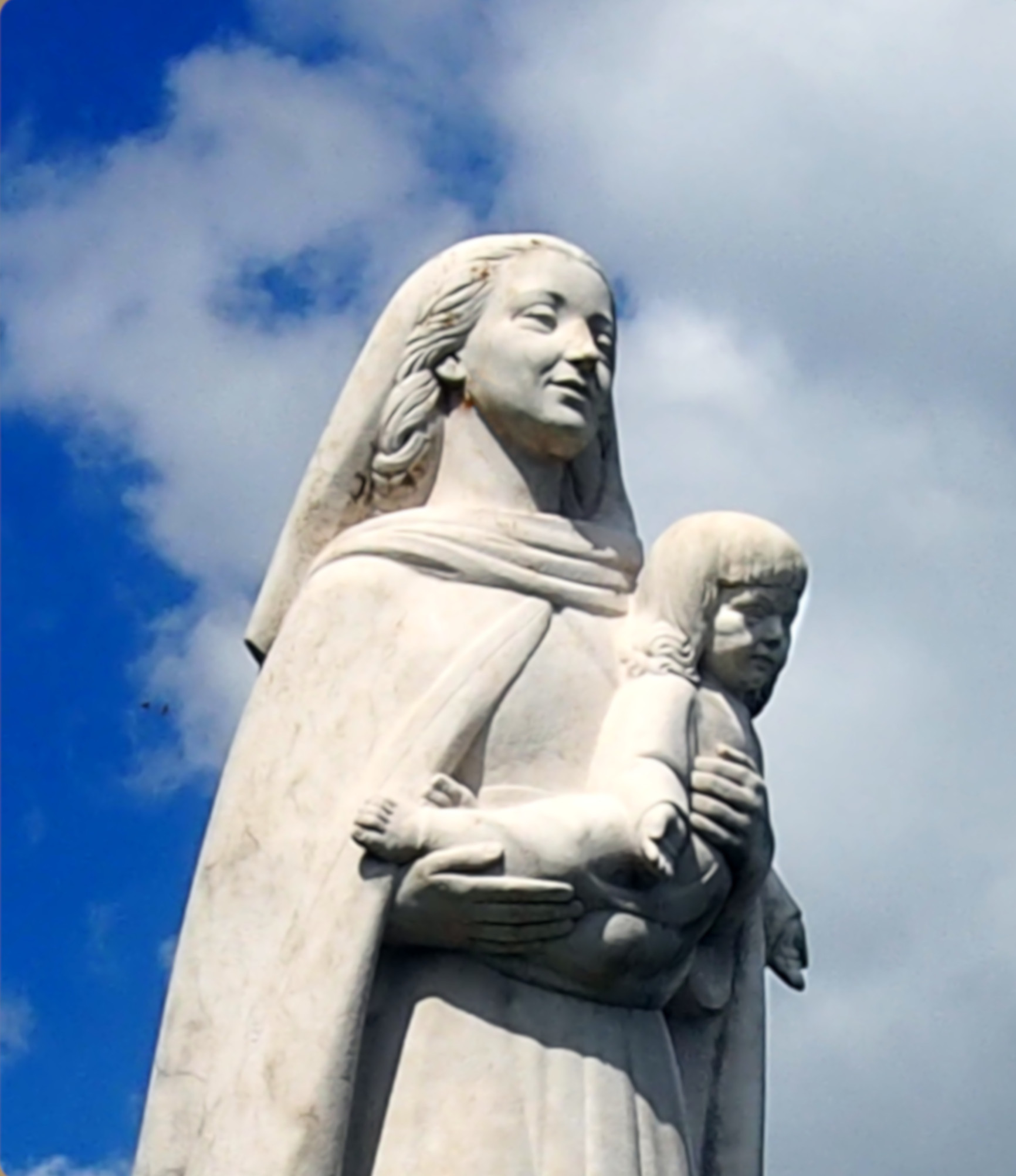 Détail Notre Dame des Sommets (Corcelles)