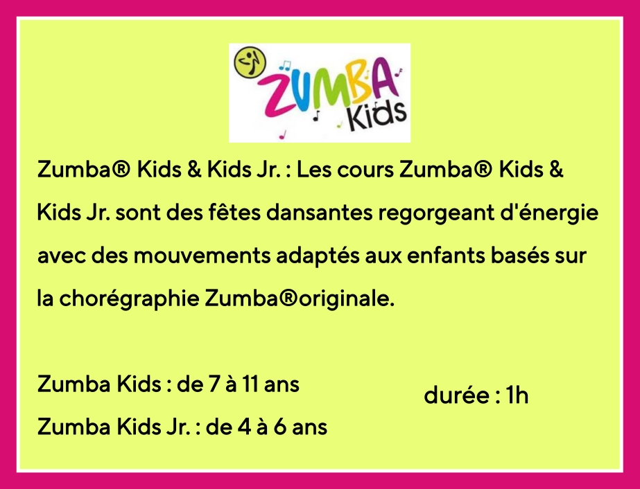 Zumba Kids & Kids Jr. 