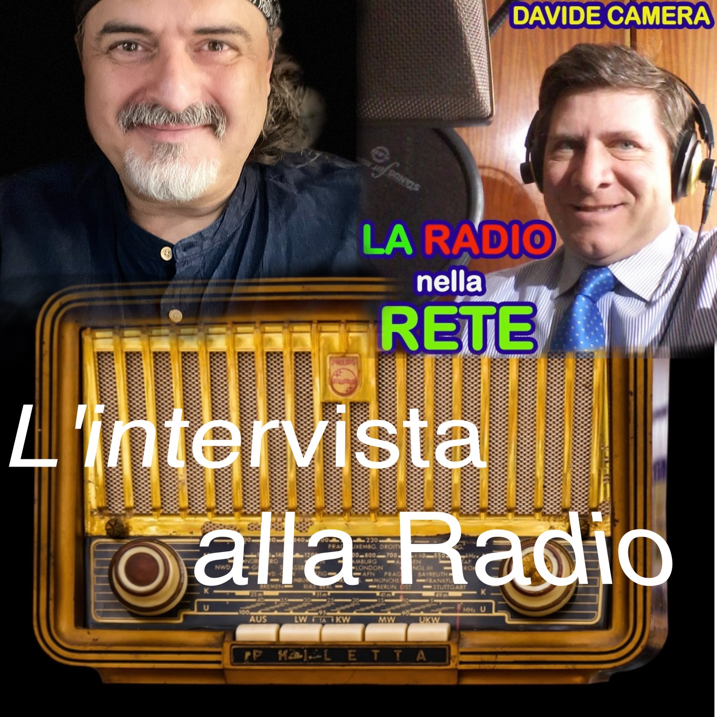 L'intervista alla radio con Davide Camera