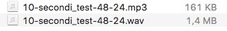 mp3 128kbps VS PCM