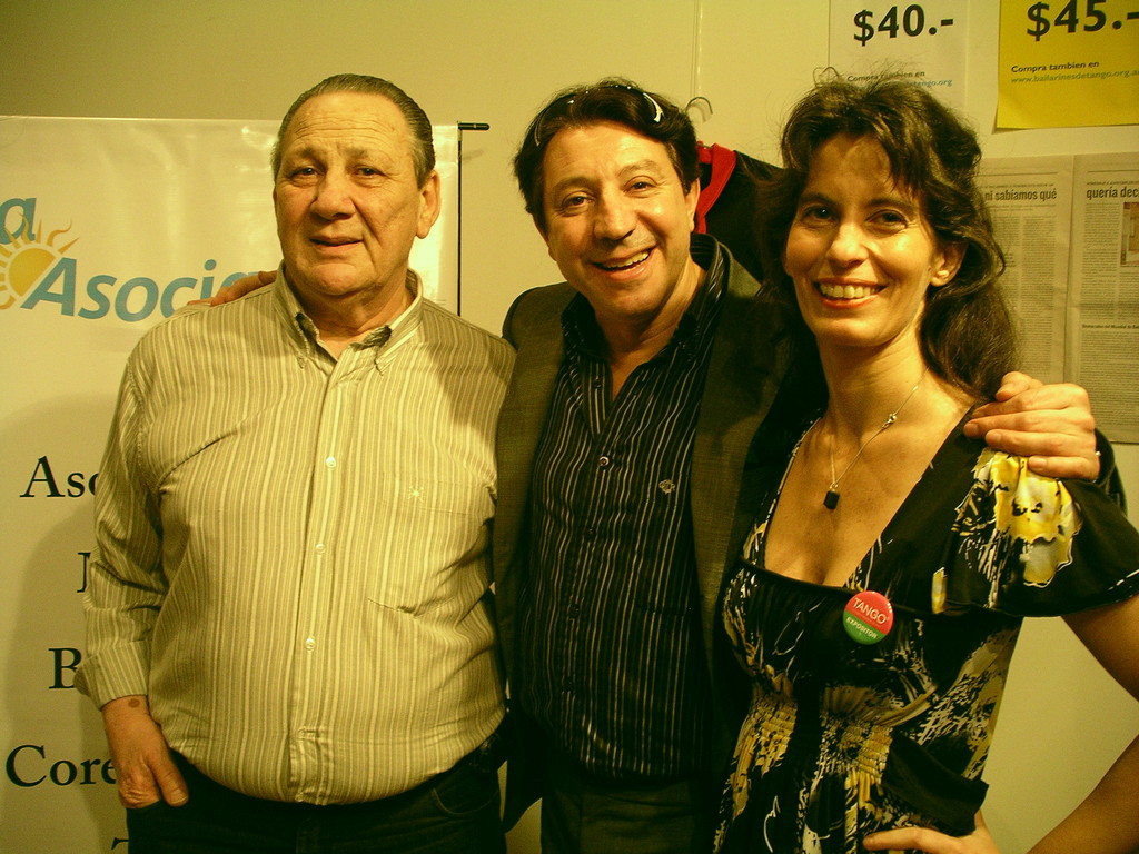 Jorge Manganelli, Miguel Angel Zotto y yo