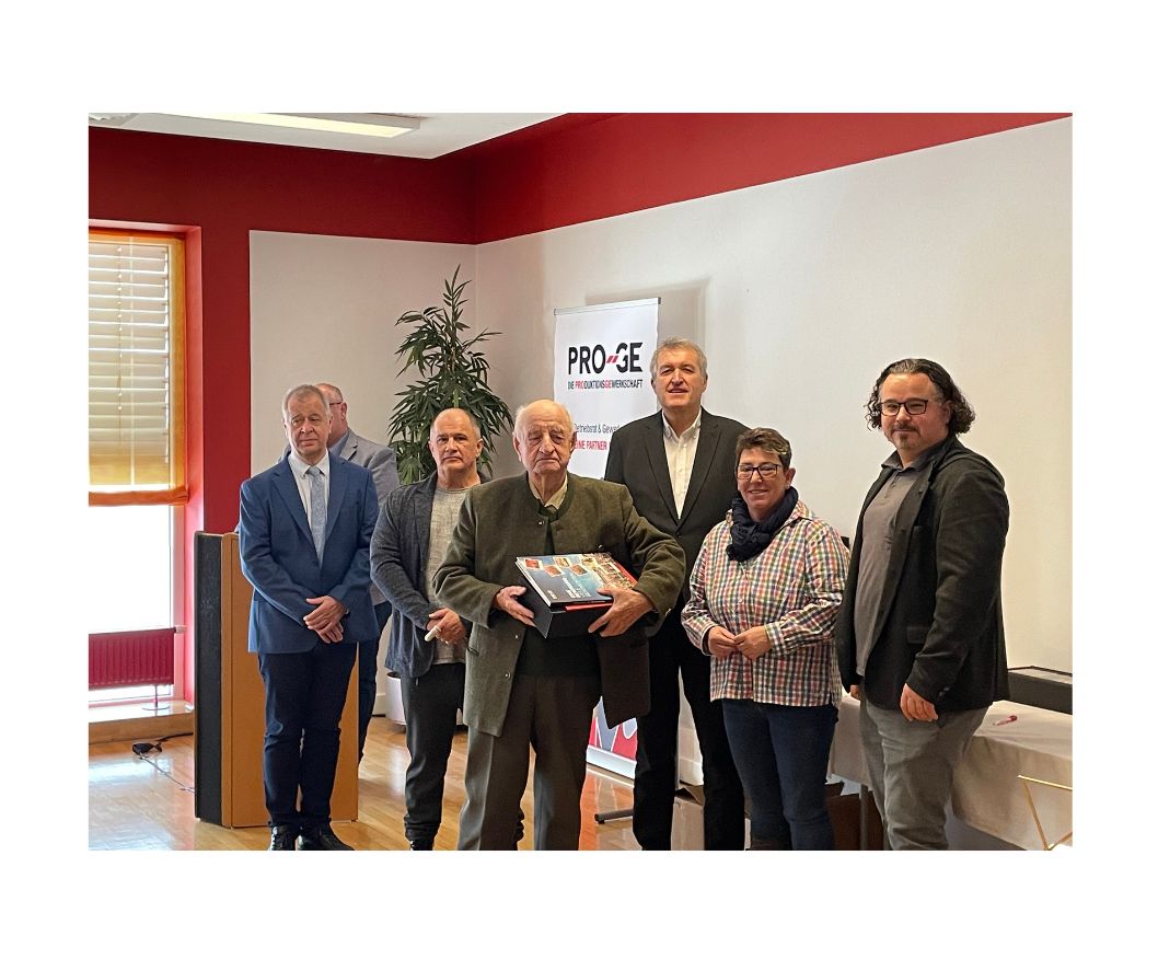 Wallner Johann-75 Jahre Mitgliedschaft