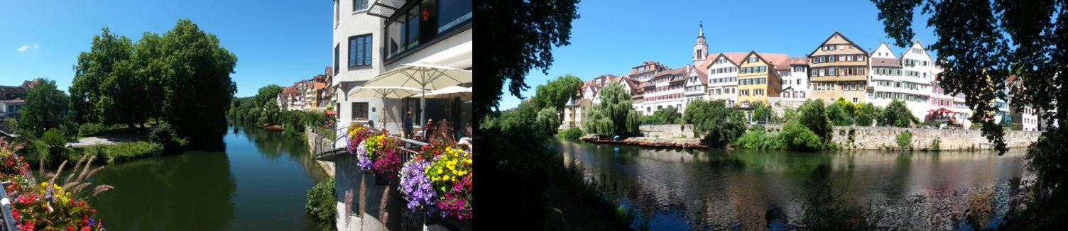 Tübingen: Um-, Aus-, Ein- und Ansichten – Neckarufer