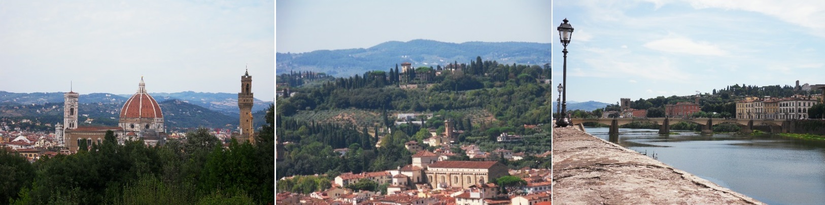 Florenz – Dom; Stadt, Land, Fluss (Arno)