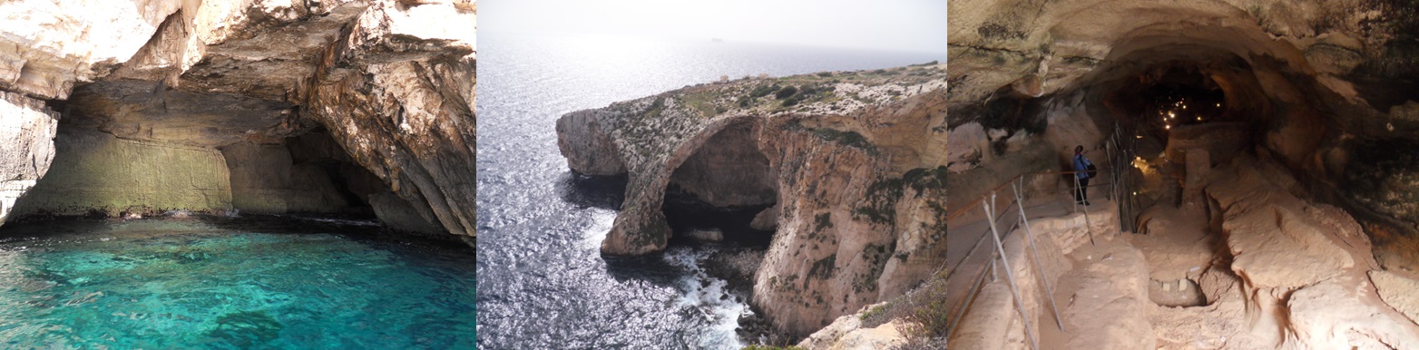 Höhlen auf Malta