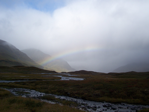 Regenbogen am Kungsleden