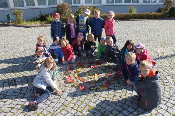 Den Herbst mit allen Sinnen erleben - Volksschule Grünbach bei Freistadt