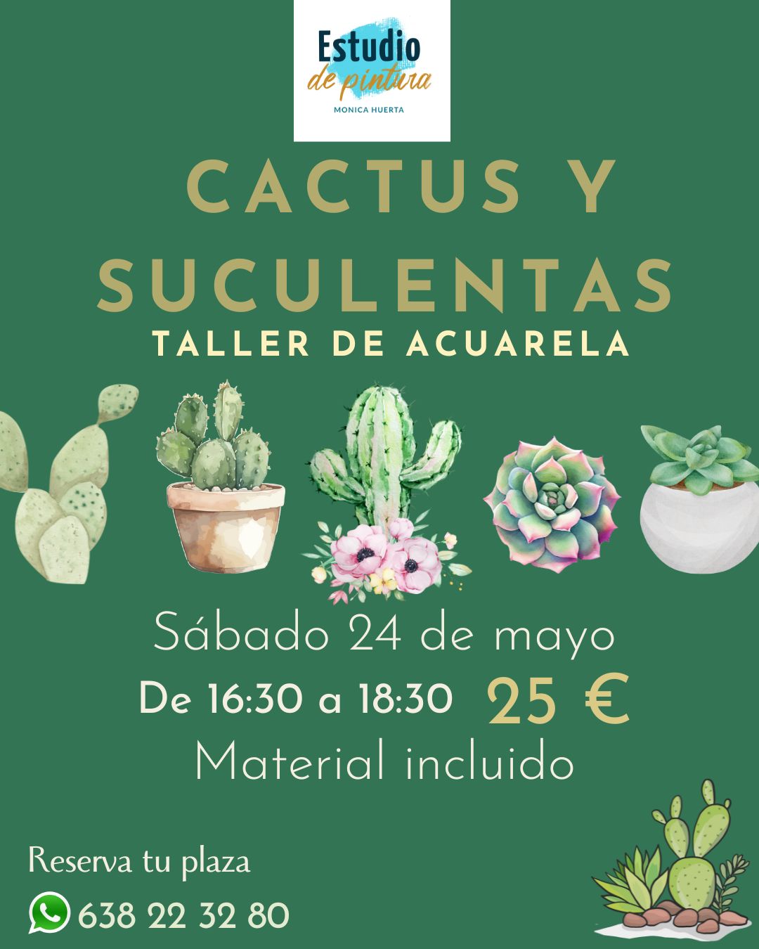 TALLERES MONOGRÁFICOS DE ACUARELA