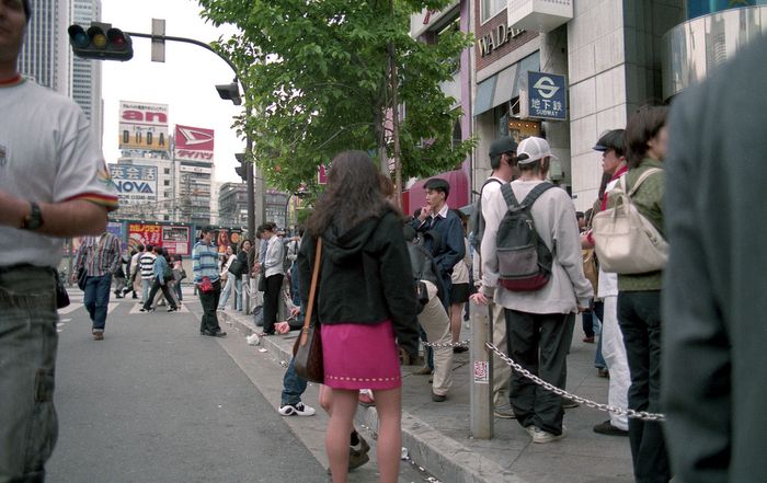 東京写真1996新宿の街