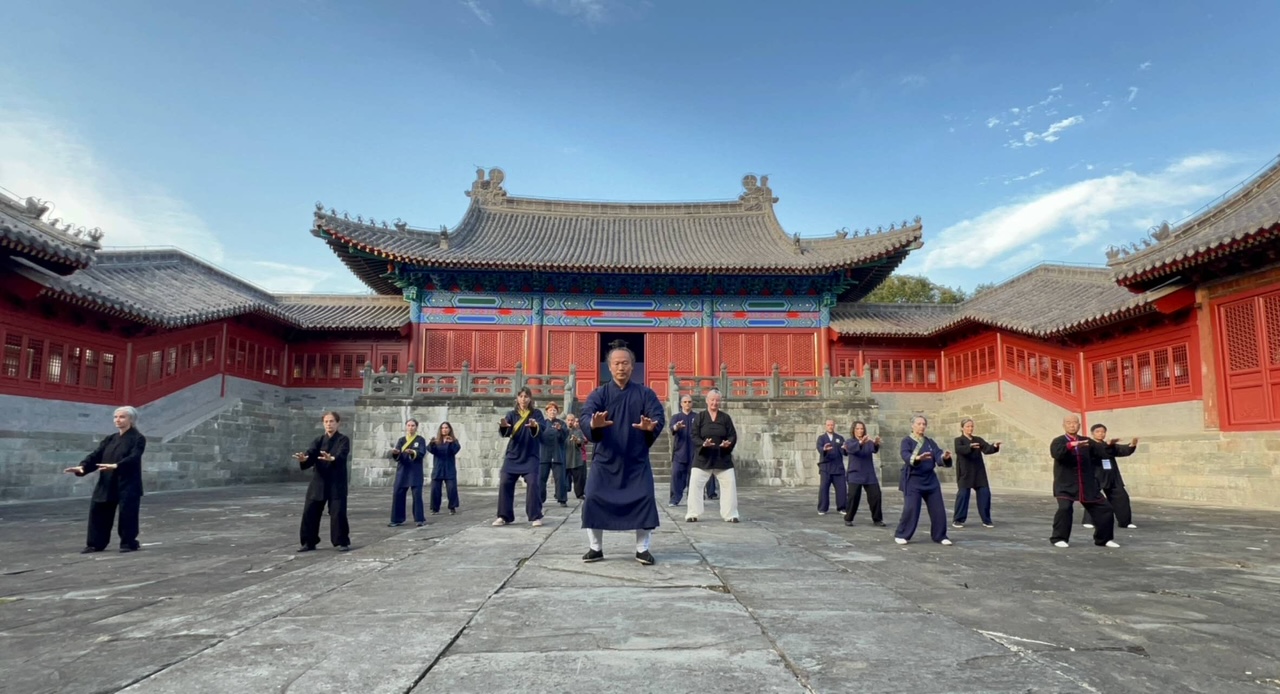 pratique dans un temple 