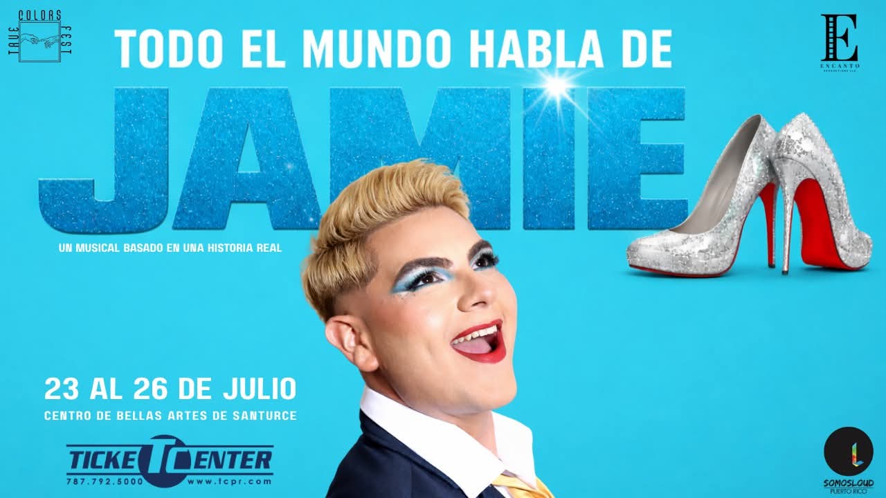 👨🏻‍⚕️🇵🇷True Colors Fest 2026🎭  Esta semana llega el gran cierre del TRUE COLORS FEST 2️⃣0️⃣2️⃣6️⃣  #TCF presenta "Todo el mundo habla de Jaime".  🏣Centro de Bellas Artes Luis A. Ferré  🗓Del 23 al 26 de julio de 2026  🎟Boletos en TCPR.COM  #TeatroEnPuertoRico 🇵🇷 #Orgullo 🌈