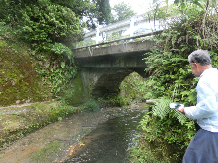 油須木　上原の石橋