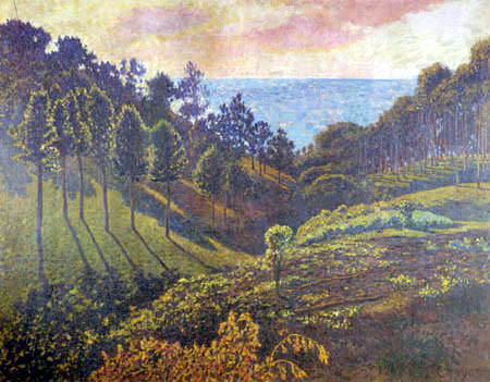 El Pinar de Ullía,1905.Óleo sobre lienzo.73x91cm. Colección particular.