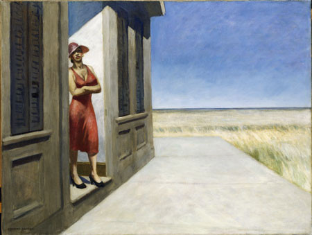 Hopper, Mañana en Carolina del Sur.1955 Óleo sobre lienzo.77x102cm.Whitney Museum of American Art. Nueva York.