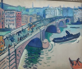 Andrée Derain.El puente de Londres. 1905-6