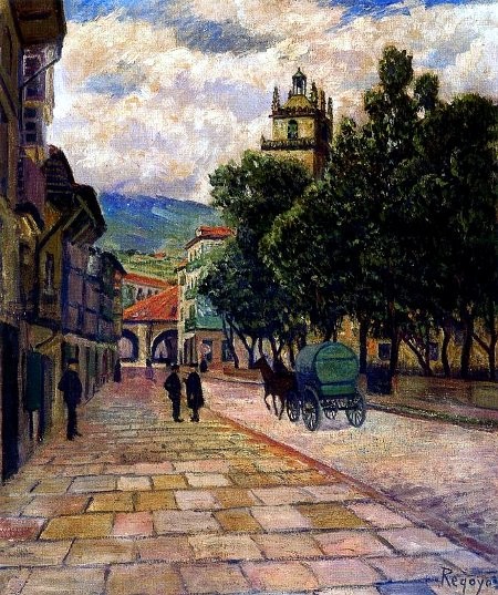 Durango,1907.Óleo sobre lienzo.61x50cm.Colección particular.