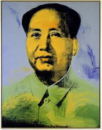 A.Warhol,Mao 1972.Acrílico, óleo y serigrafía sobre lienzo.