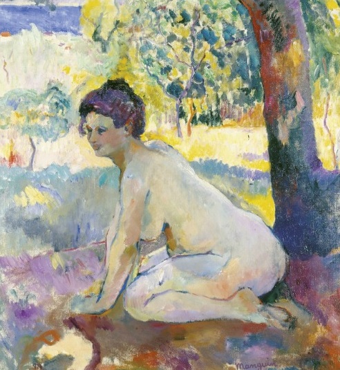 Henri Manguin.La faunesa.Colección particular.