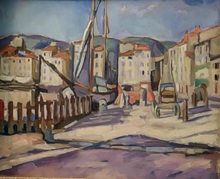 Charles Camoin. Puerto de Cassis 1905.Colección particular.