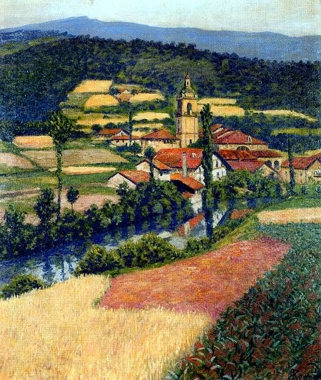 Yurreta,1907.Óleo sobre lienzo.65x55cm.Colección Pedro Icaza Zabalburu